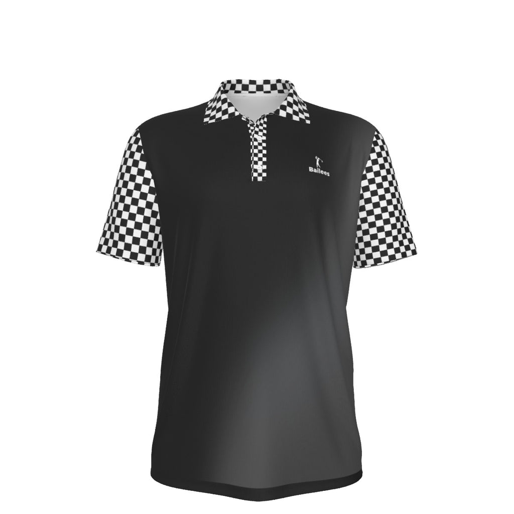 Checker Accent Polo
