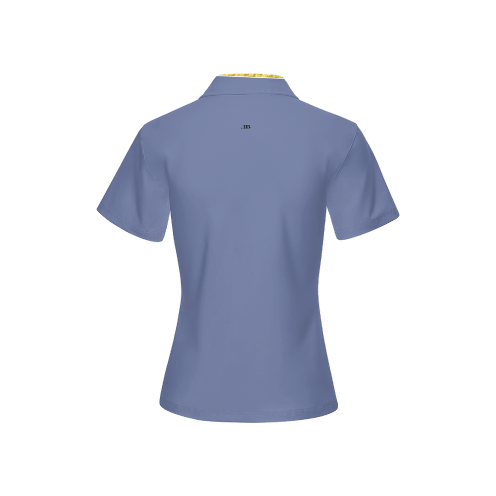 LB blue bird Slim Fit Short-Sleeve Polo Shirt