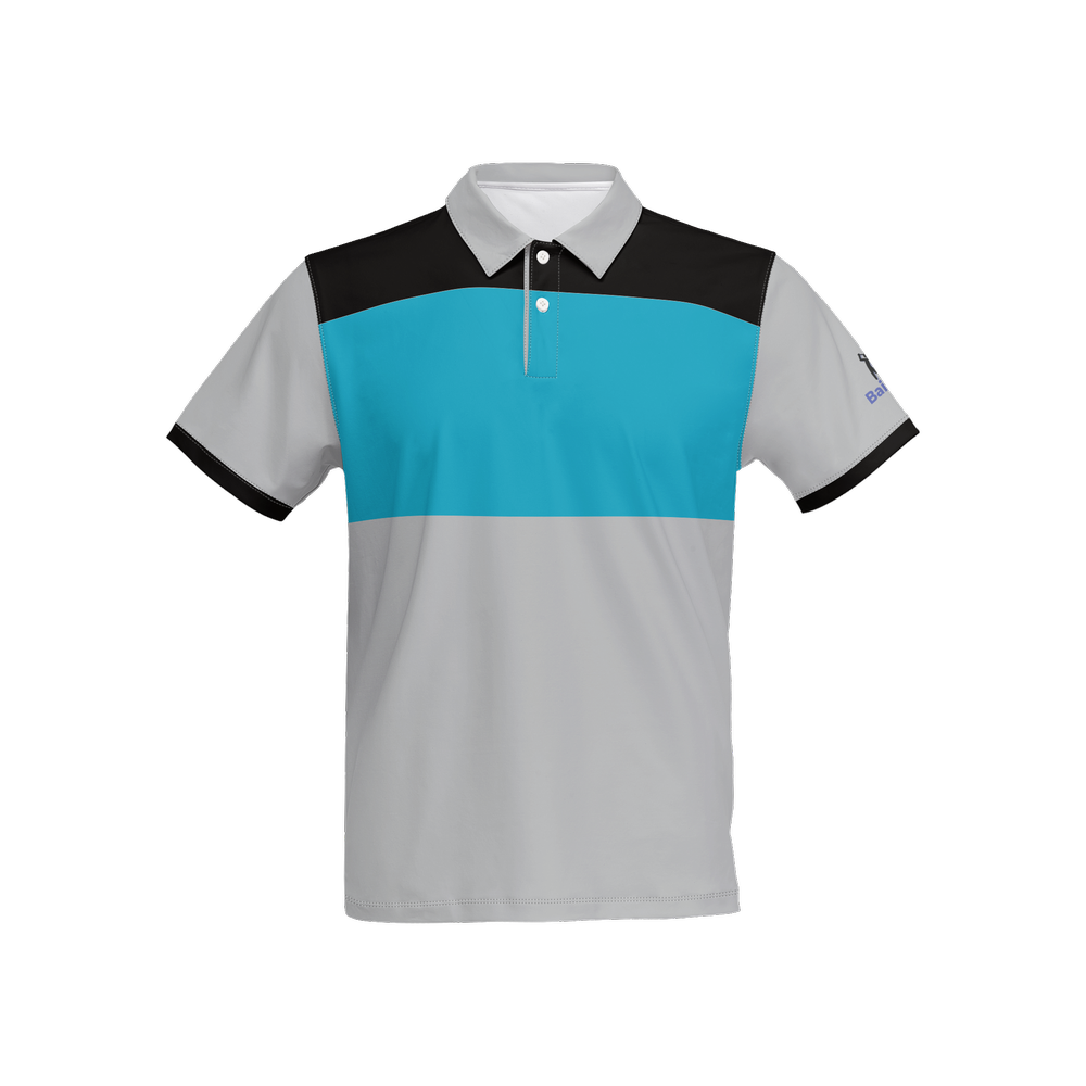 Bailees Two Tone Slim Fit Short-Sleeve Polo