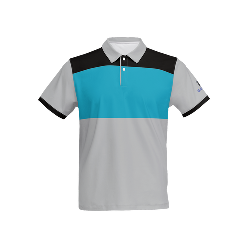 Bailees Two Tone Slim Fit Short-Sleeve Polo