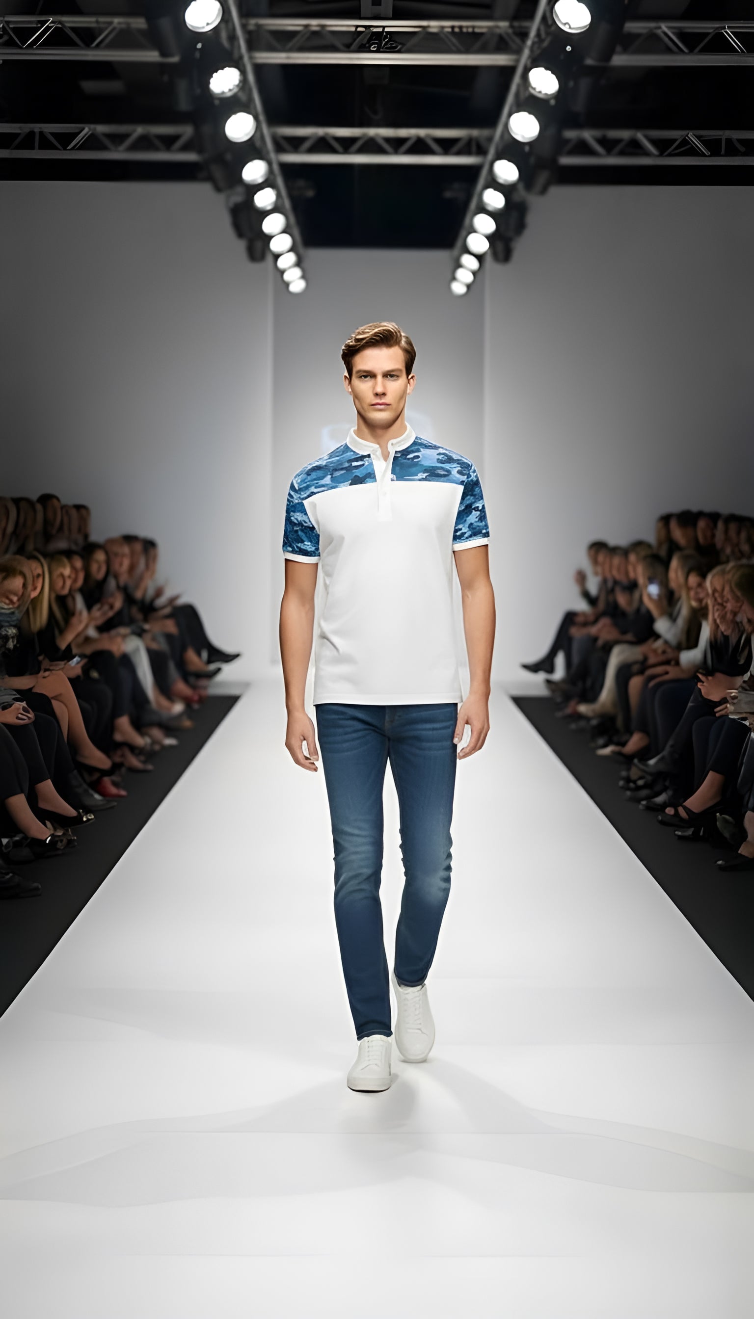 Camouflage Casual Polo Shirt