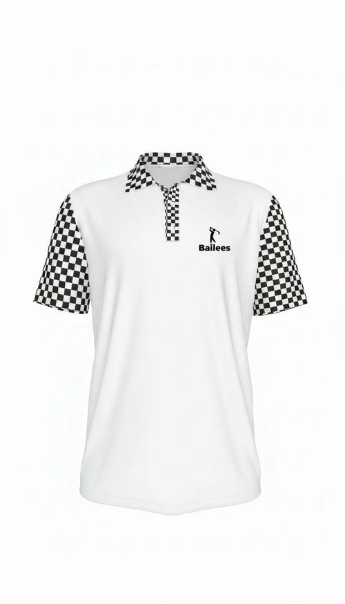 Checker Accent Polo
