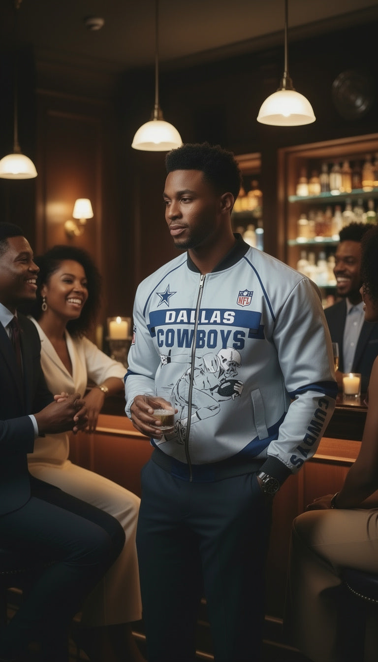 Bailees Cowboys Bomber Jacket