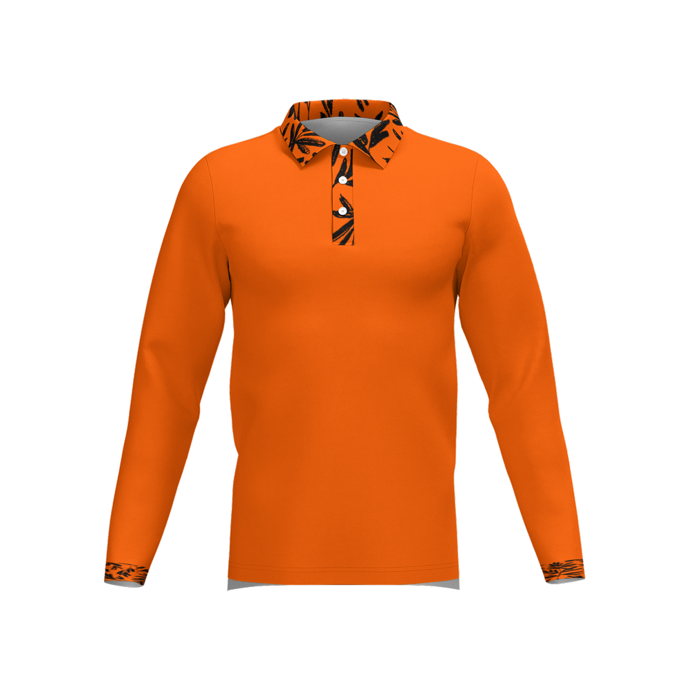 Bailees Classic Fit Long-Sleeve Polo Shirt