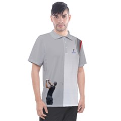 bailess grey Men's Polo T-Shirt