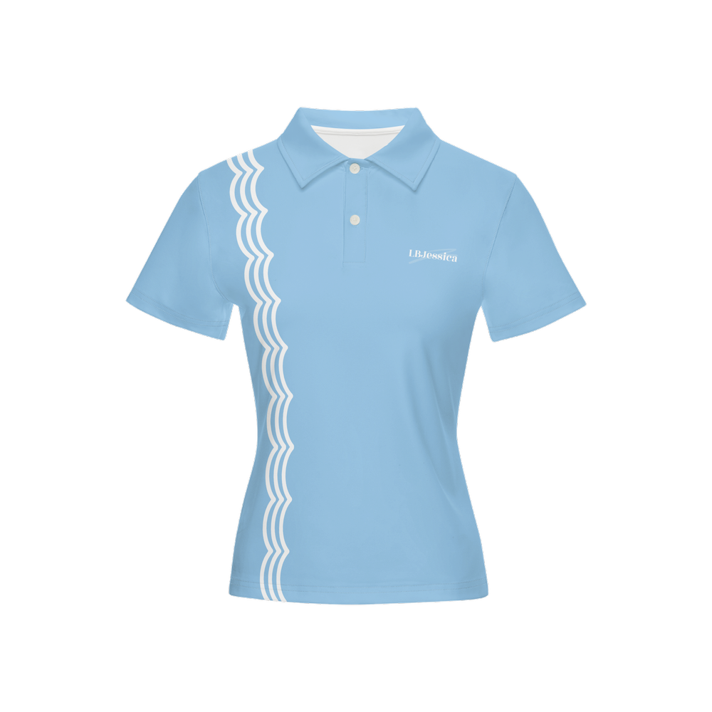 Women’s Slim Fit Short-Sleeve Polo Shirt