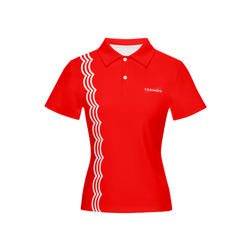 Women’s Slim Fit Short-Sleeve Polo Shirt