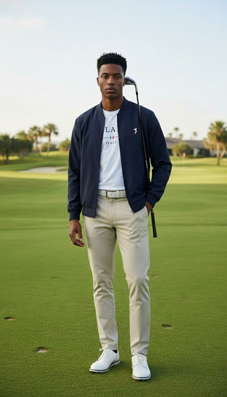 Black Camo Water Resistant Windbreaker