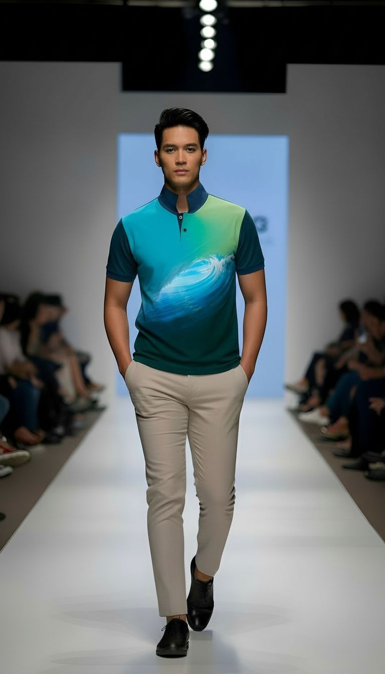 Sea Blue Collection Polo