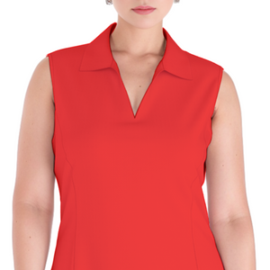 Women's Sleeveless Golf Polo