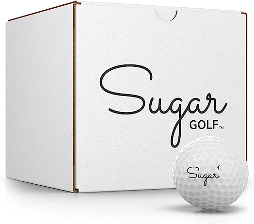Sugar Golf | 2024 G2 - Pure | 27 Balls | 3-Piece, Premium Urethane - White