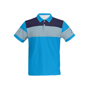 Bailees Two Tone Slim Fit Short-Sleeve Polo
