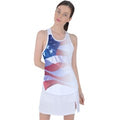 Racer Back Mesh Tank Top