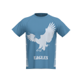 Men's Eagles Seamless Knit Short Sleeve T-shirt-Cotton Feel Lightweight