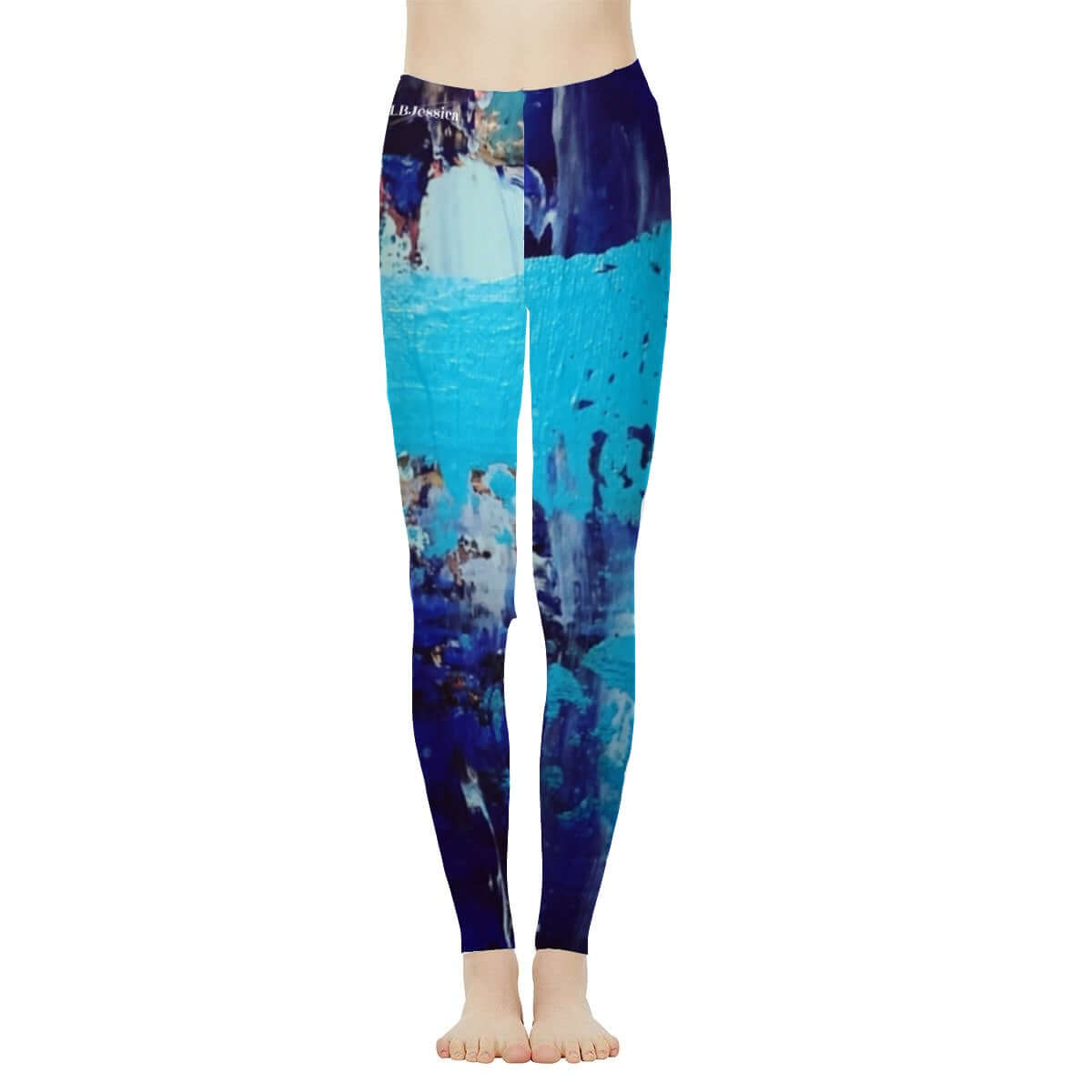 LB Jessica Blue Bomb Women's Leggings