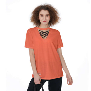LB Jessica String Short Sleeve Golf Shirt