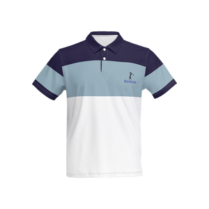 Bailees Two Tone Slim Fit Short-Sleeve Polo