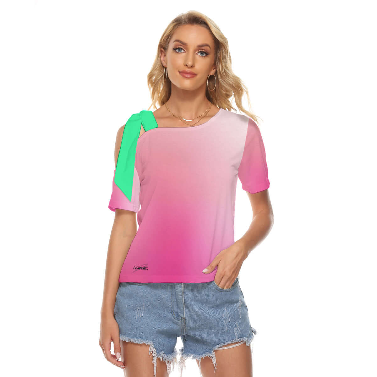 LN Jessica Golf Shirt With Ribbon