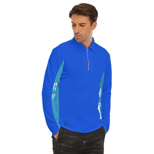 Mens Zipper Polo With Neckline Closure