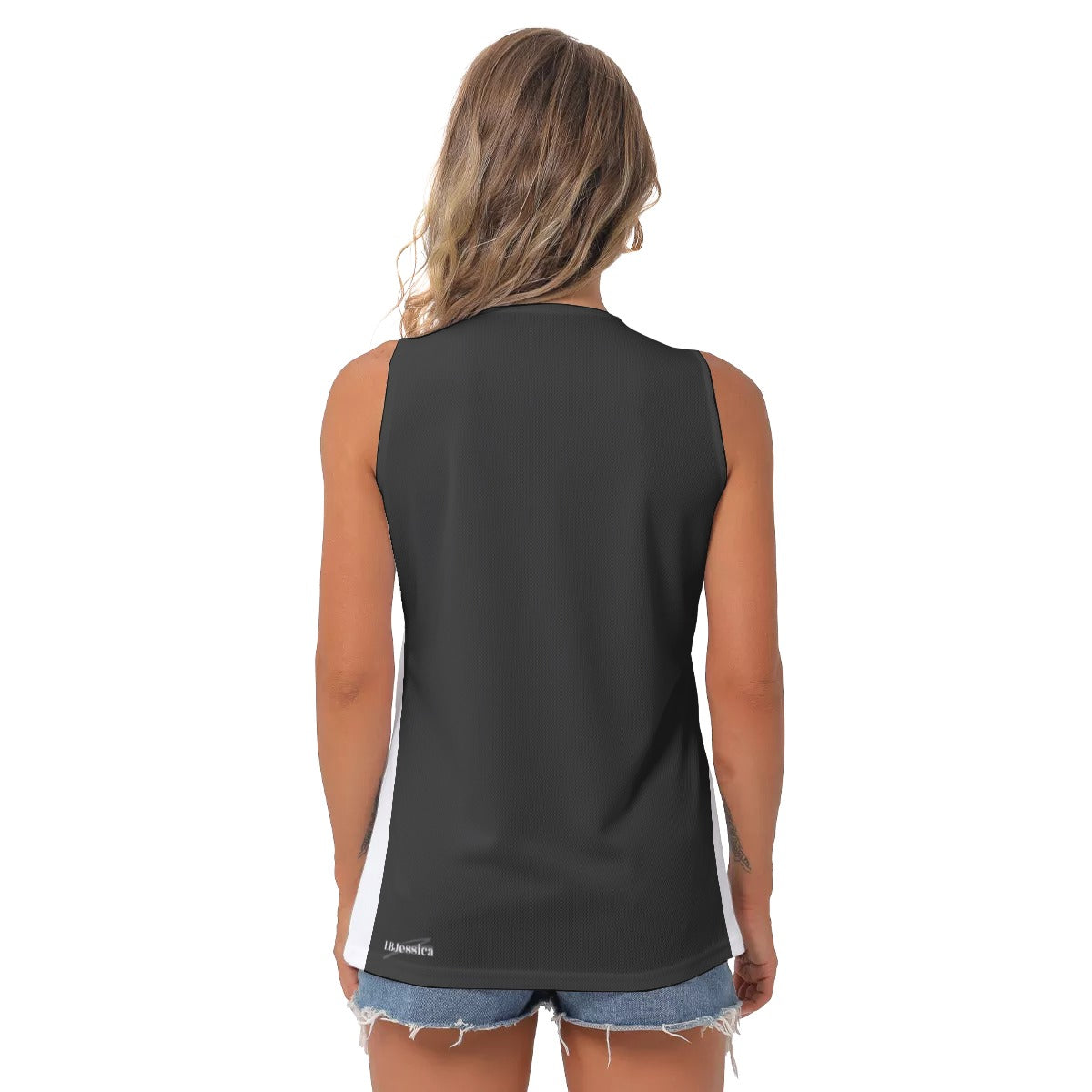 All-Over Print Women's Sleeveless V-Neck Top