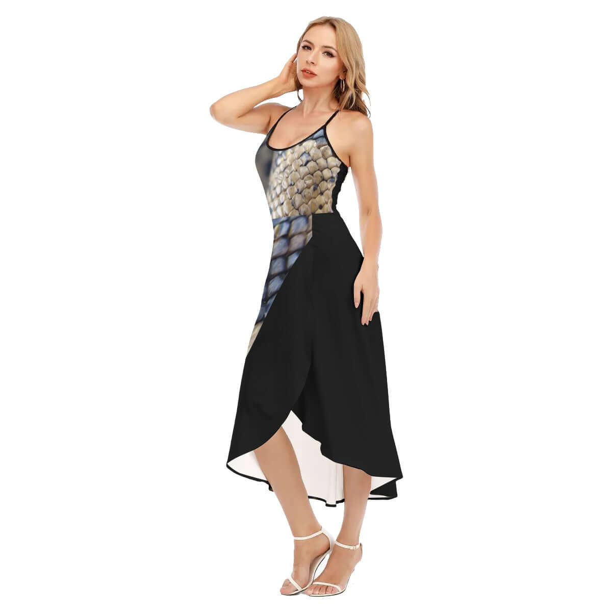 LB Snake Cami Vest Top Dress