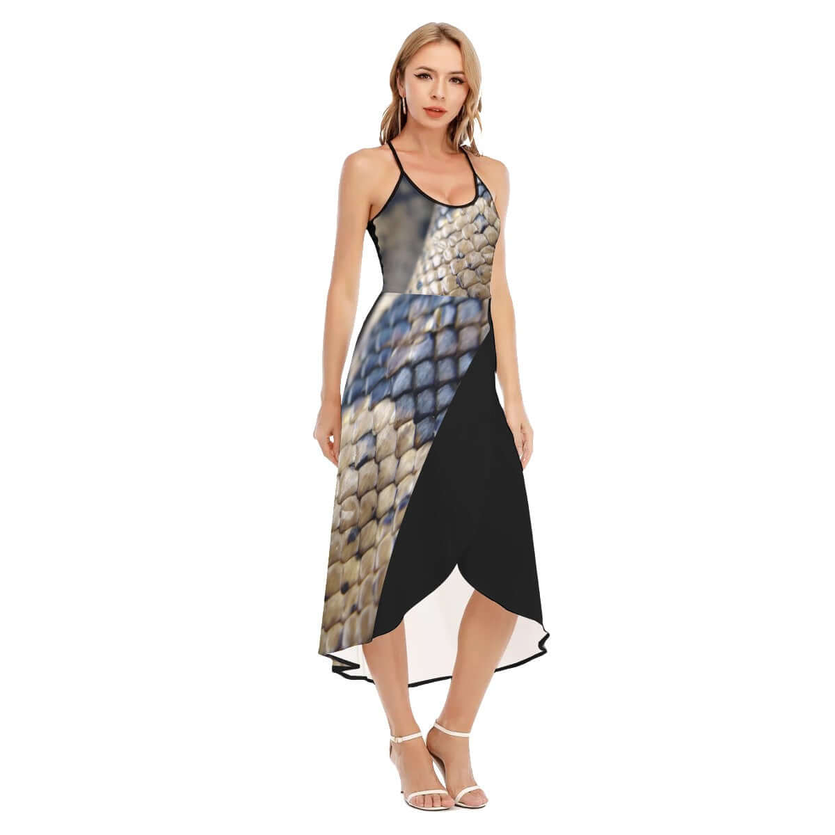 LB Snake Cami Vest Top Dress