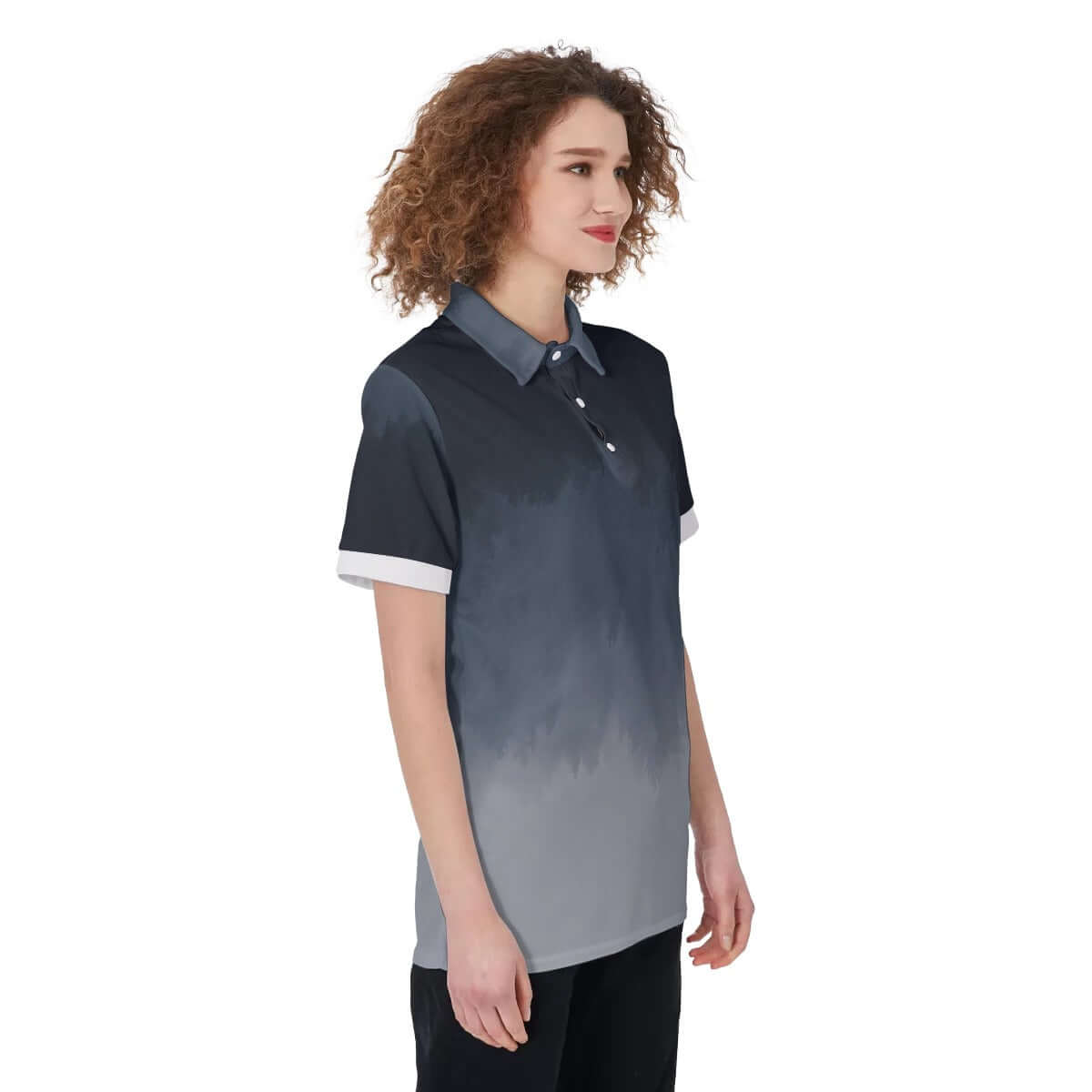 LB Jessica Charcoal Black Polo