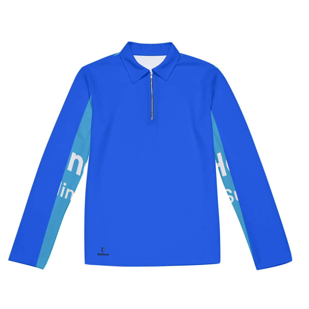 Mens Zipper Polo With Neckline Closure