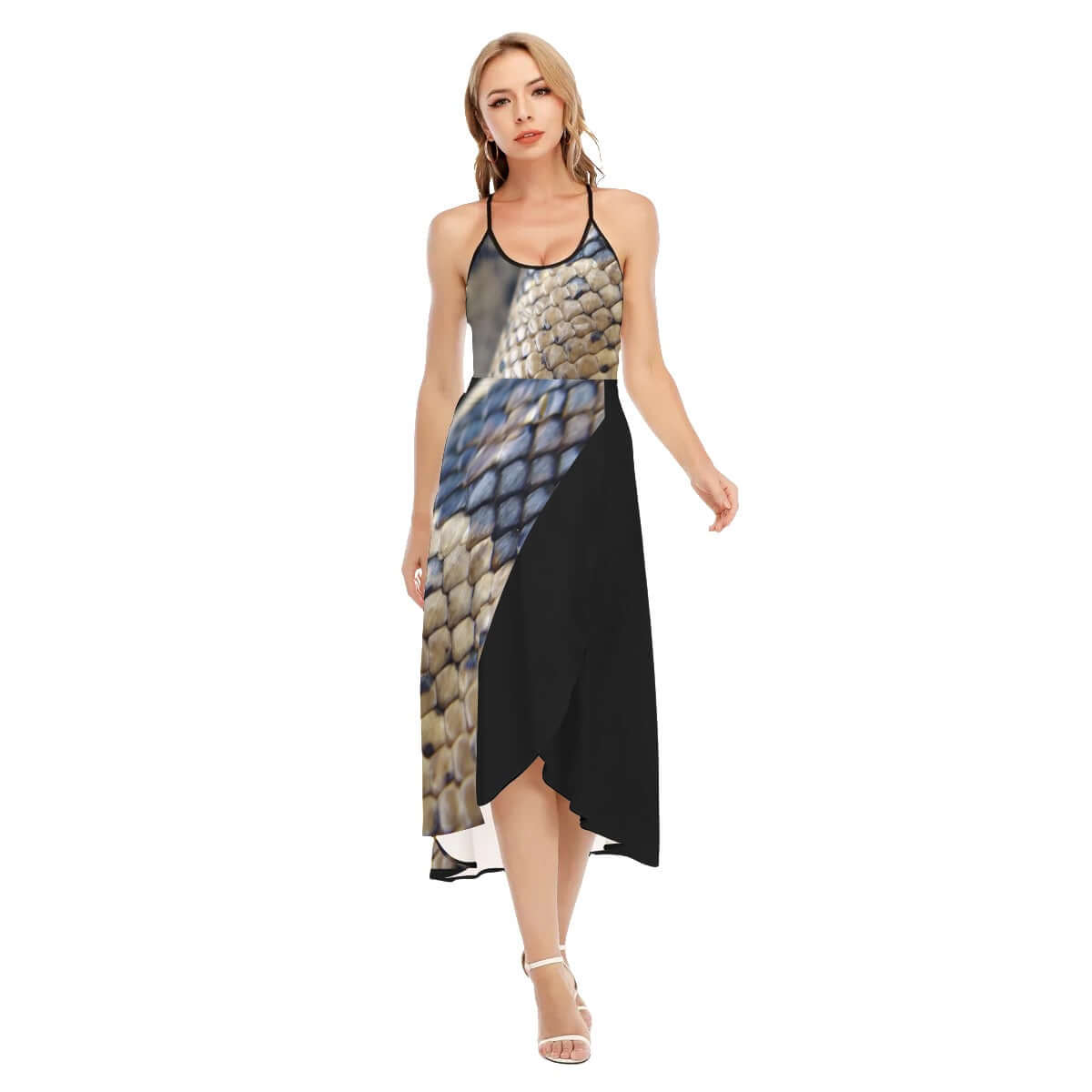 LB Snake Cami Vest Top Dress