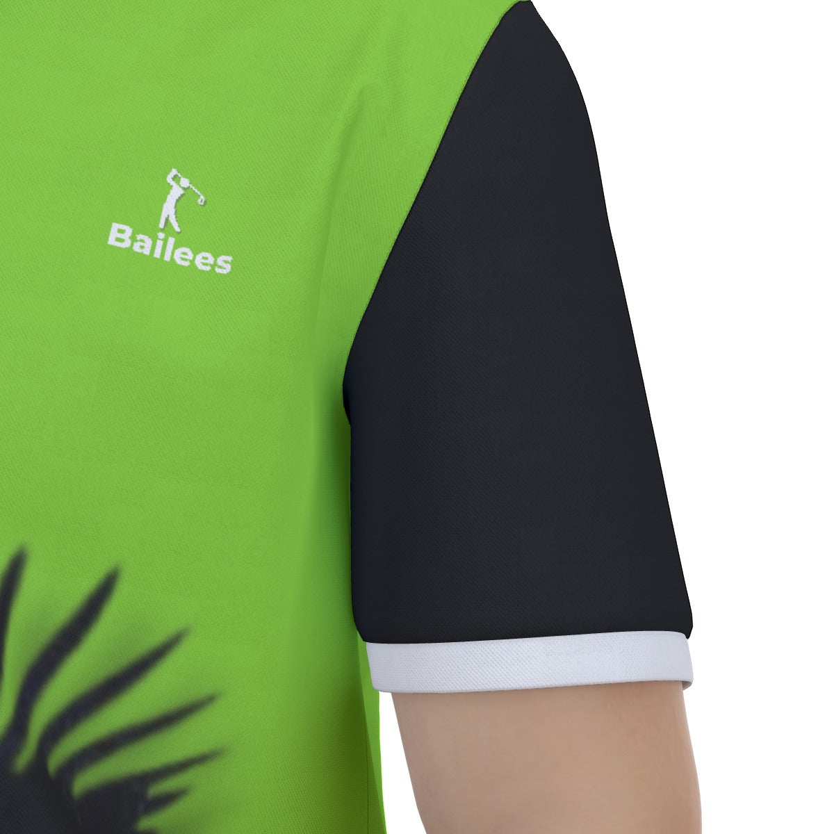 Bailees Men's Eagles Polo Shirt with  Zipper