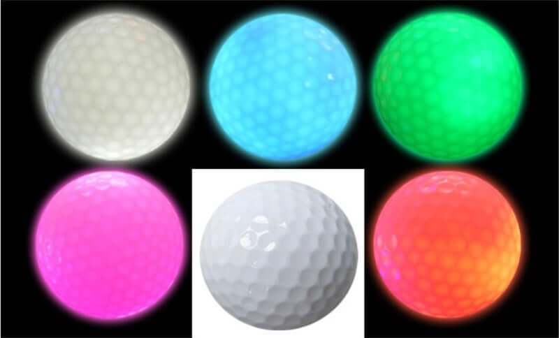 Golf glow ball