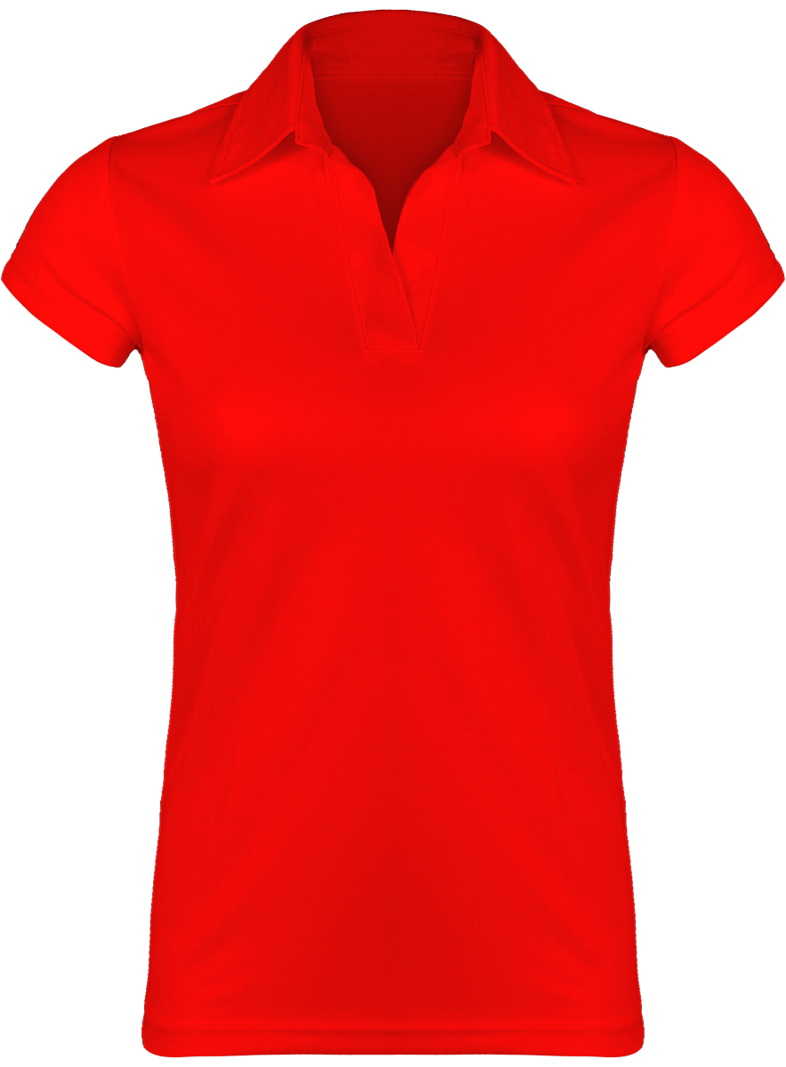 Breathable Polo Shirt Women