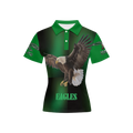 LB Slim Fit Short-Sleeve Polo Eagles