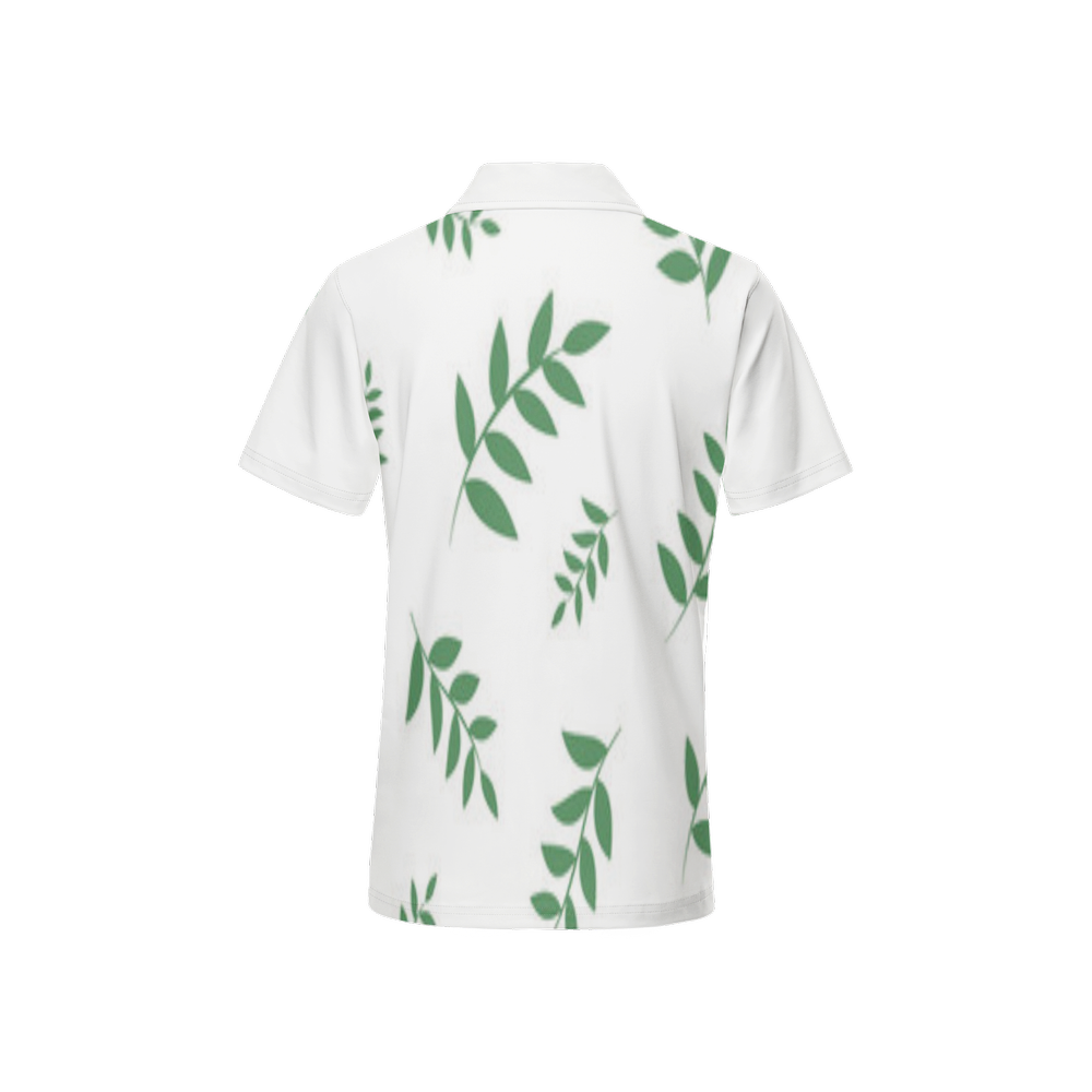 LB Jessica Leaf Classic Fit Short-Sleeve Polo