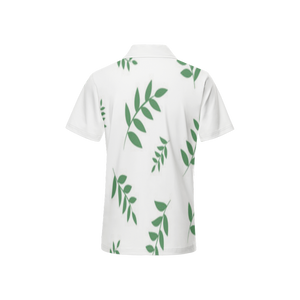 LB Jessica Leaf Classic Fit Short-Sleeve Polo