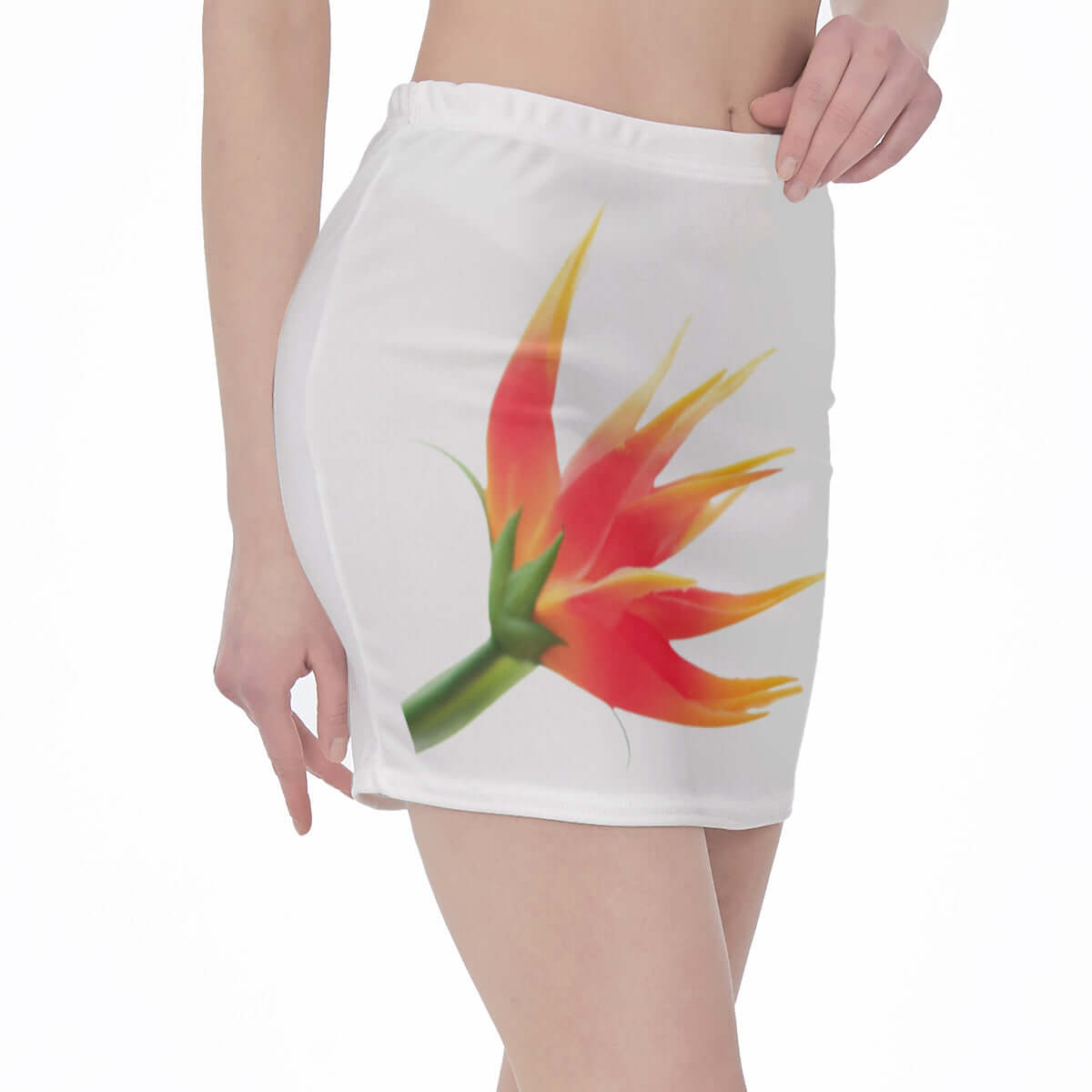 All-Over Print Hip Skirt