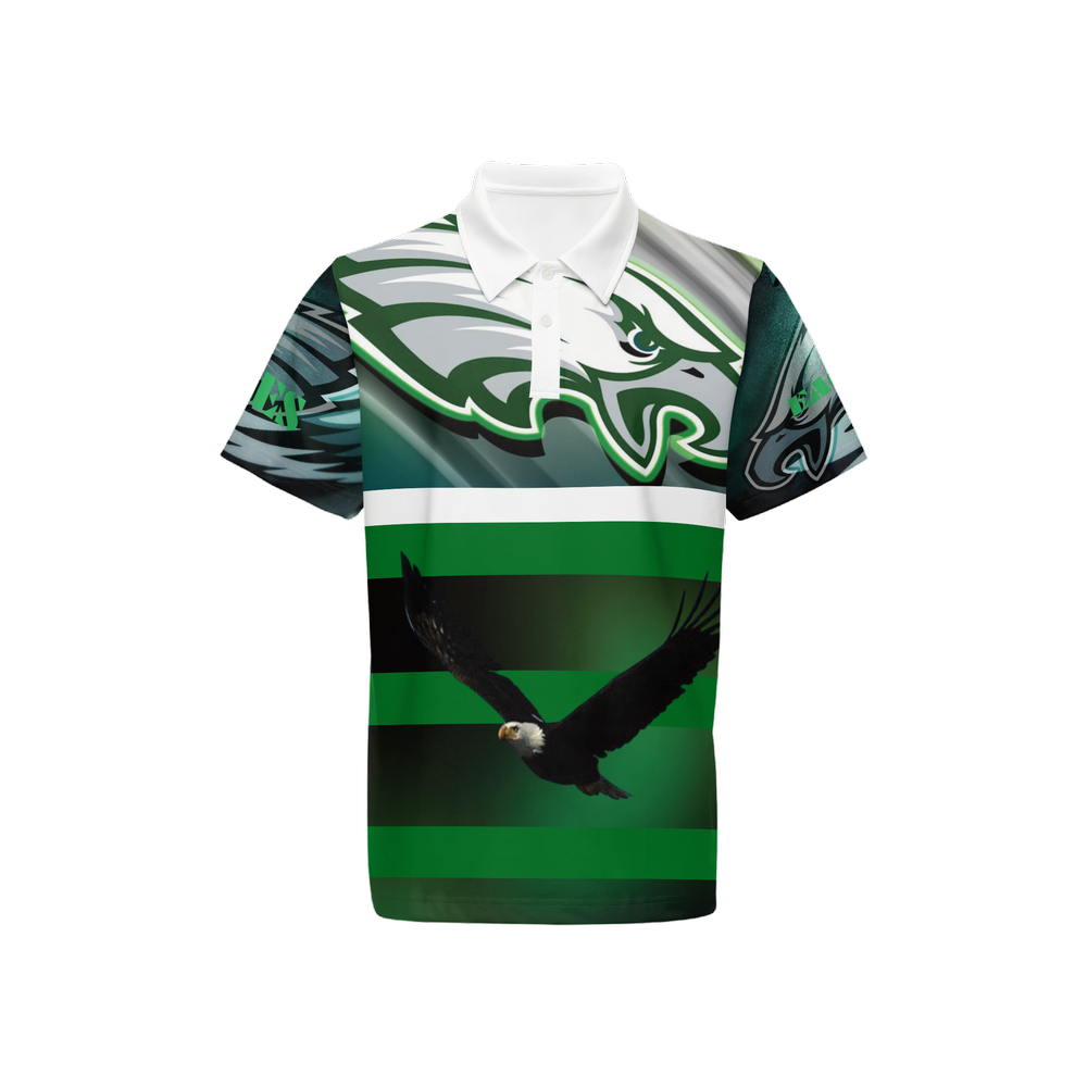 Bailees Classic Fit Short-Sleeve Polo eagle