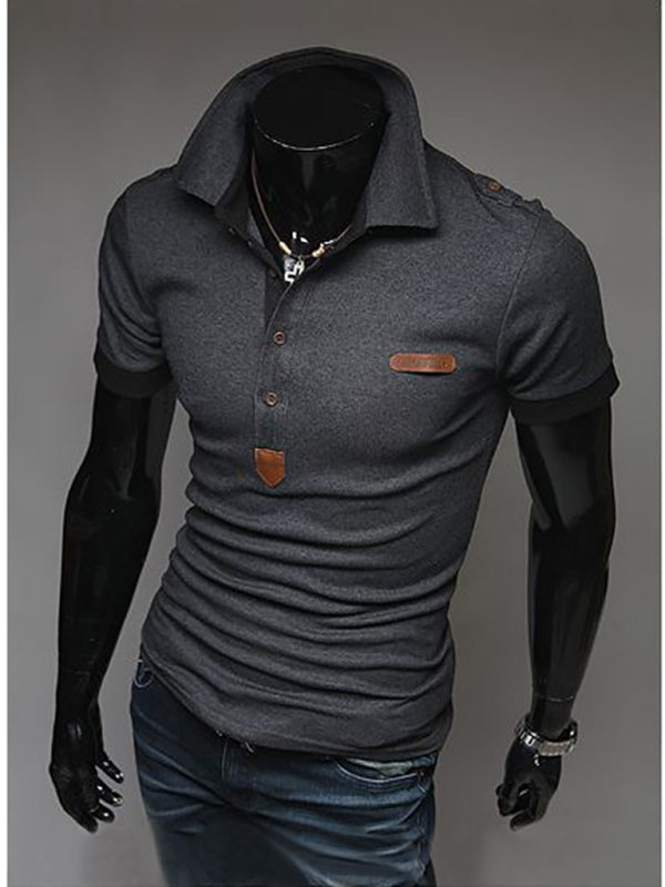 Men's Polo Shirt Quick Dry Performance Tactical Shirts Pique Jersey Golf Shirt