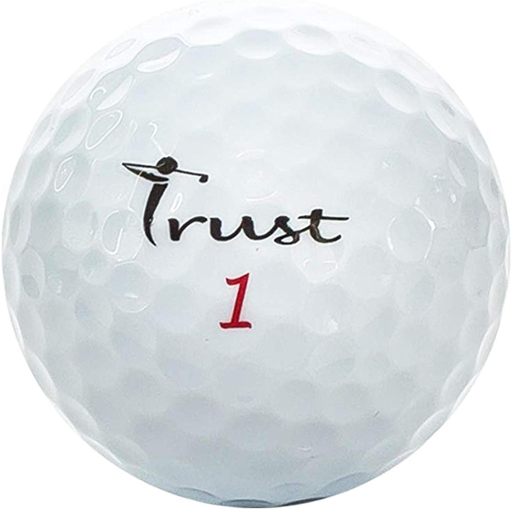 Trust Bison Soft, Urethane Covered for Swing Speed 95 mph or Slower, 3 Piece Golf Ball, Super Soft Feel, Green Side Control with Distance, for Every Golfers who Love Softer Feeling