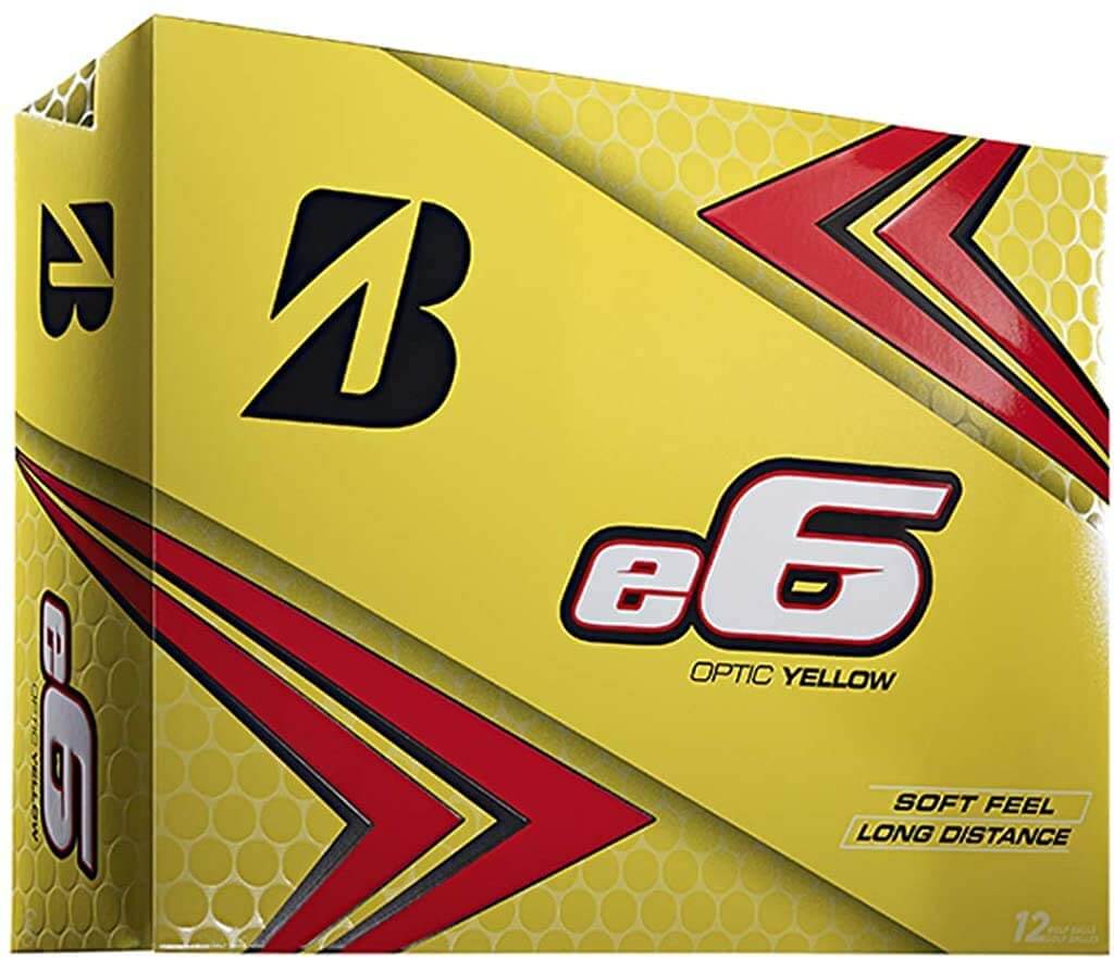 Bridgestone 2019 e6 Golf Balls Briddgestone One Dozen