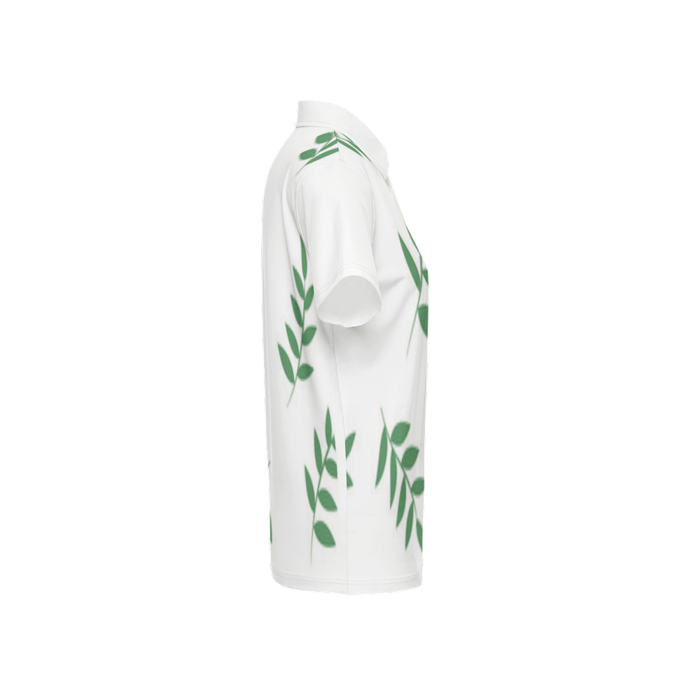 LB Jessica Leaf Classic Fit Short-Sleeve Polo