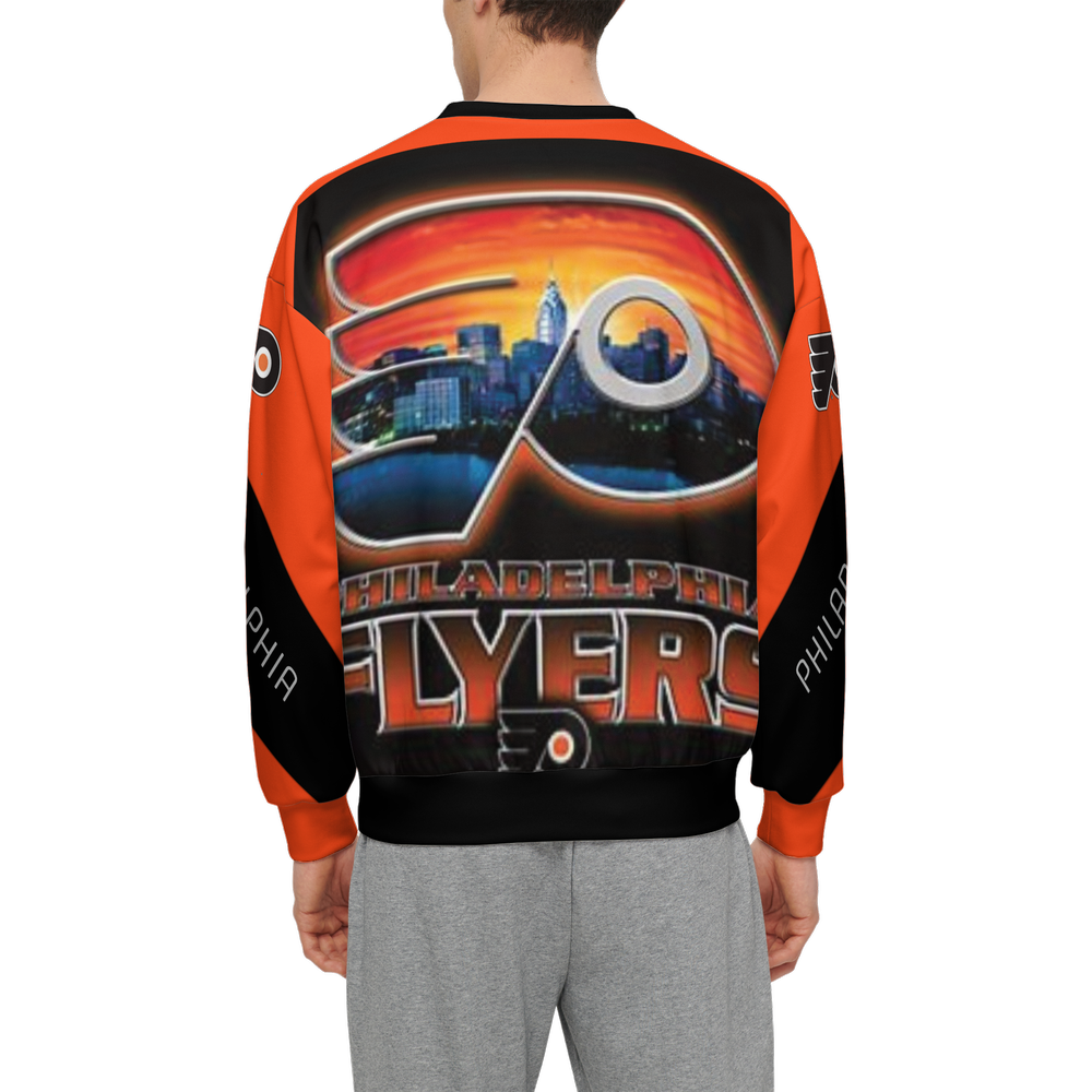 Men’s Relaxed Fit Flyers Thick Long Sleeve Crewneck