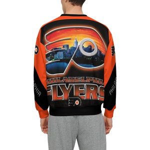 Men’s Relaxed Fit Flyers Thick Long Sleeve Crewneck
