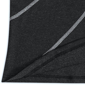 MOQIVGI Womens Crew Neck Casual Workout Tops Activewear Yoga Gym Sports Shirts