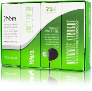 Polara Self Correcting 2-Piece Golf Balls, Pack of 12