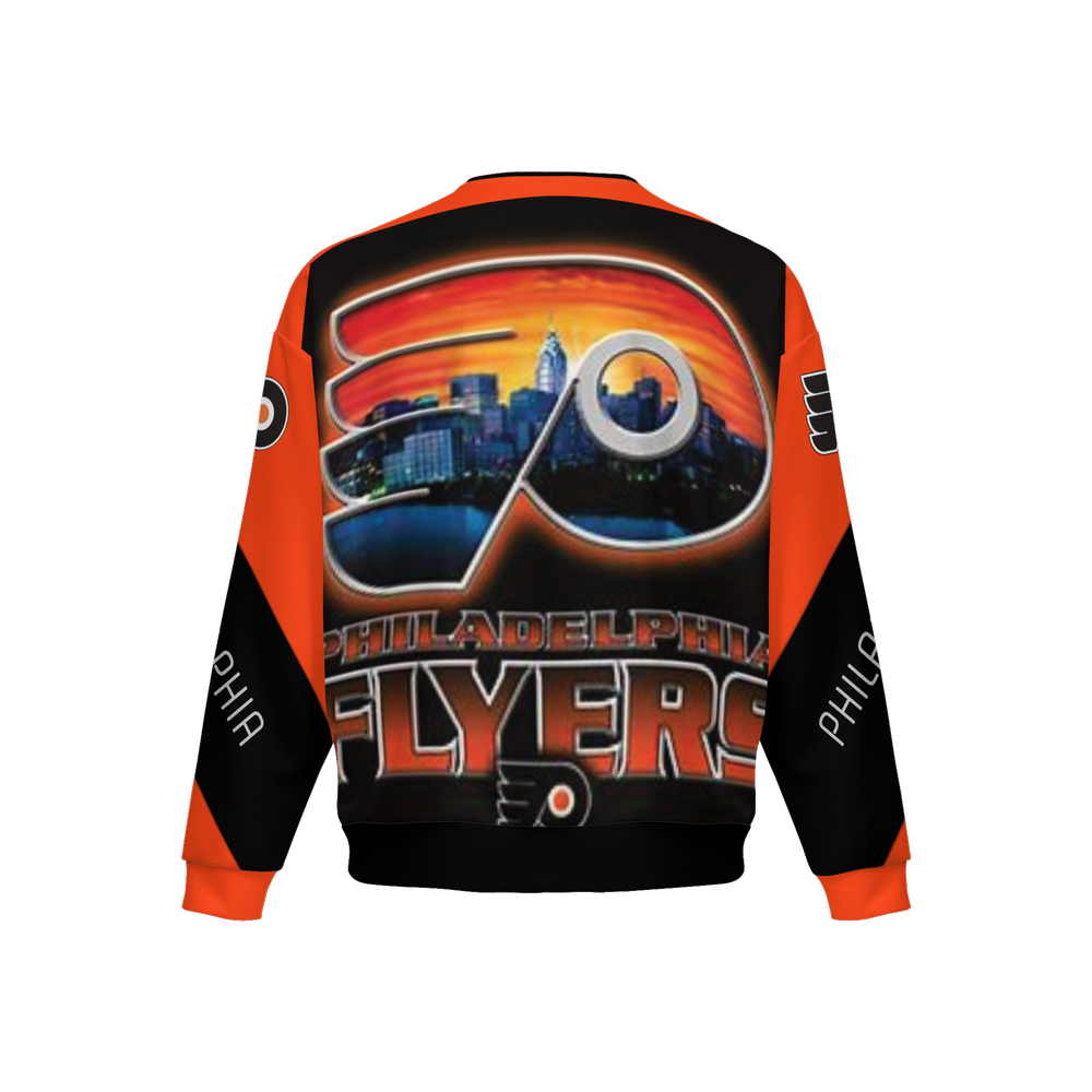 Men’s Relaxed Fit Flyers Thick Long Sleeve Crewneck
