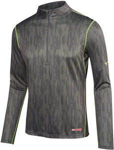 Mizuno Running Men's Breath Thermo Half Zip Base Layer