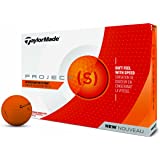 TayorMade Soft Feel With Speed Matte Orange Golfball