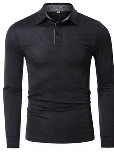 Men's Polo Shirt Quick Dry Performance Tactical Shirts Pique Jersey Golf Shirt