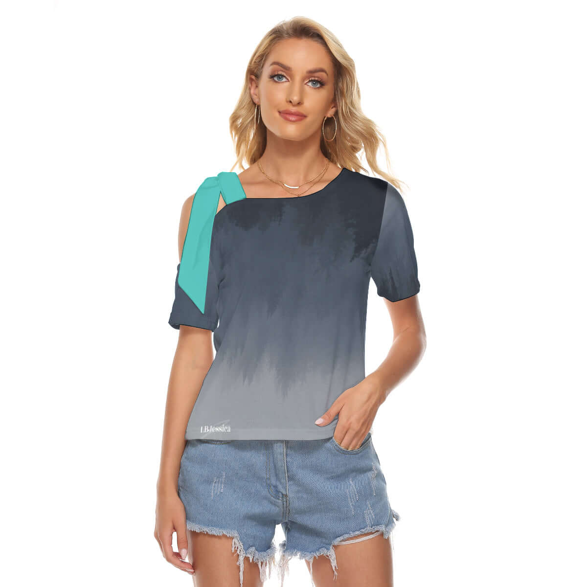 LB Jessica Golf Shirt With Ribbon